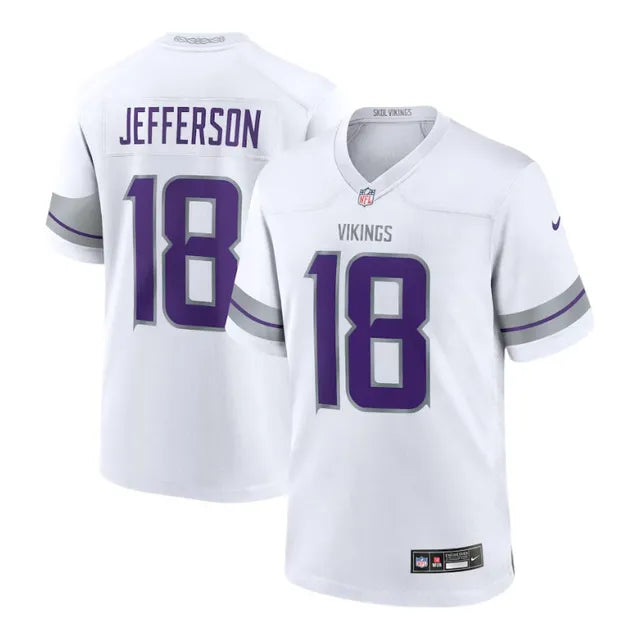 Vikings Jefferson WHT Alternate