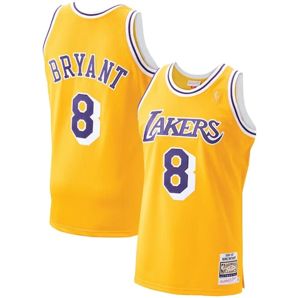 Lakers Bryant Yellow