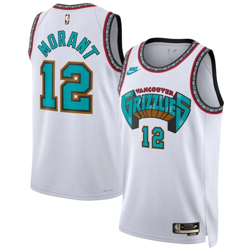 Grizzlies Morant WHT Large