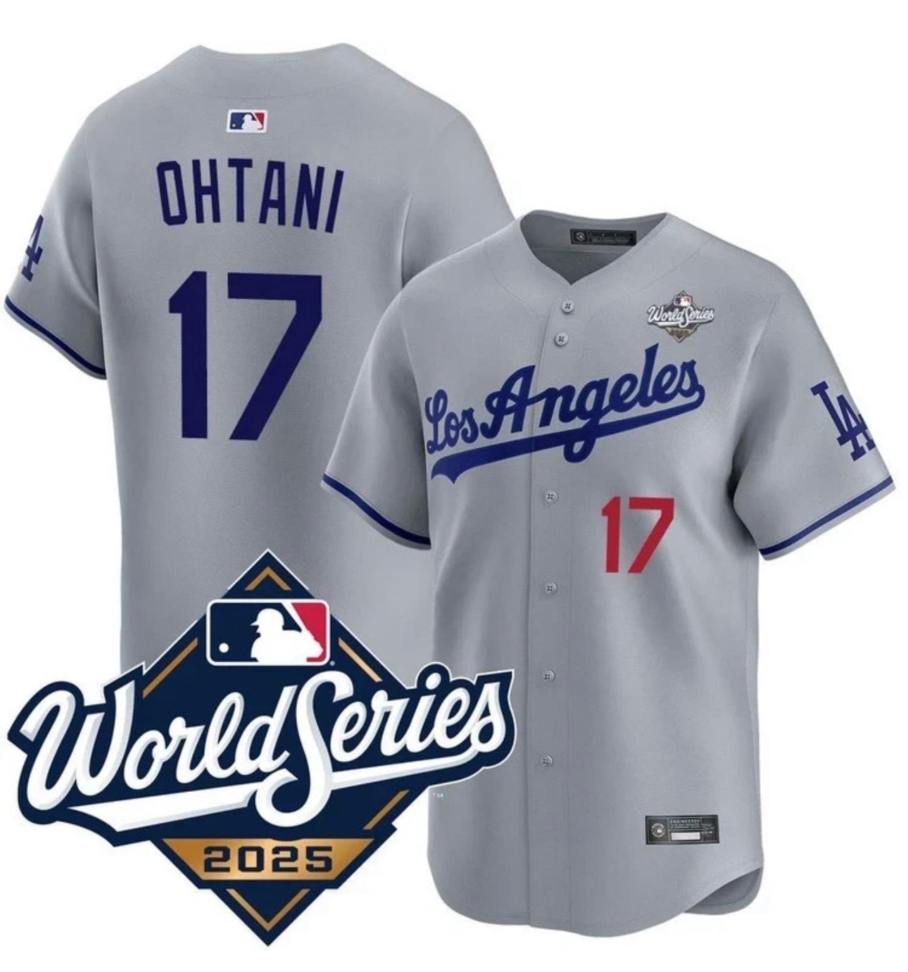 Dodgers Ohtani Gray Alternate