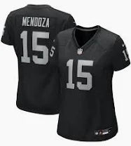 Raiders Mendoza BLK Womens