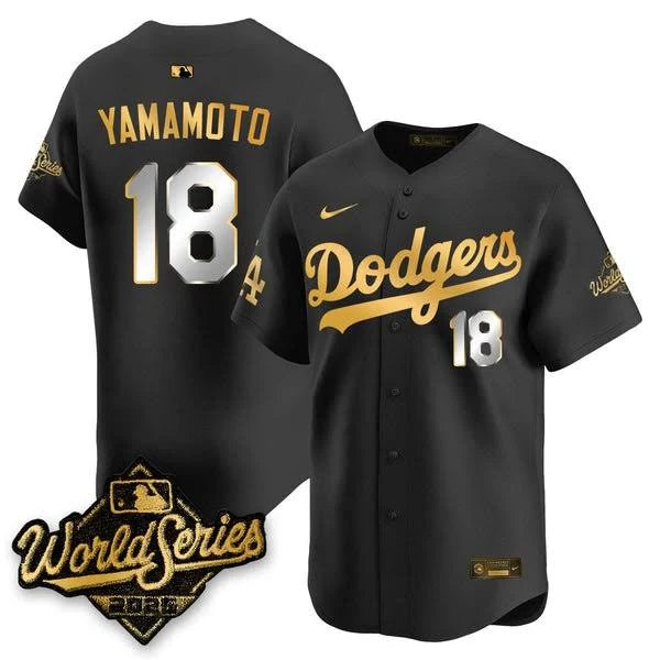 Dodgers Yamamoto BLK and GLD