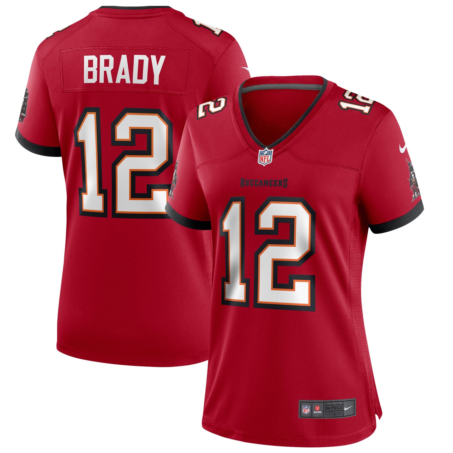Buccaneers Brady Red Womens