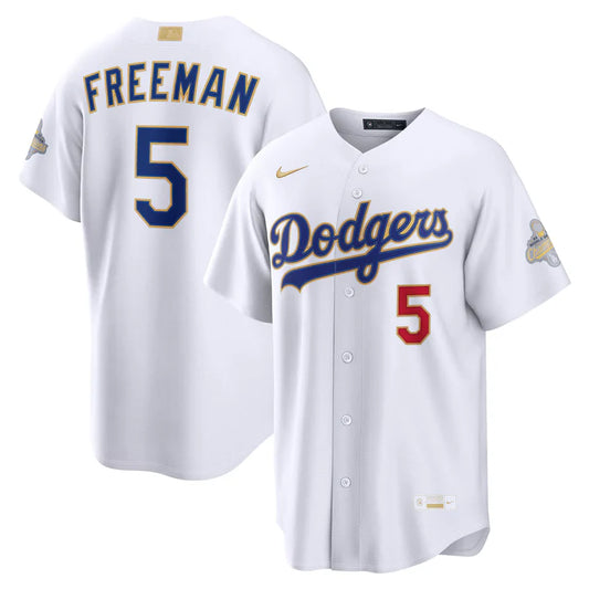 Dodgers Freeman Gold Series WHT