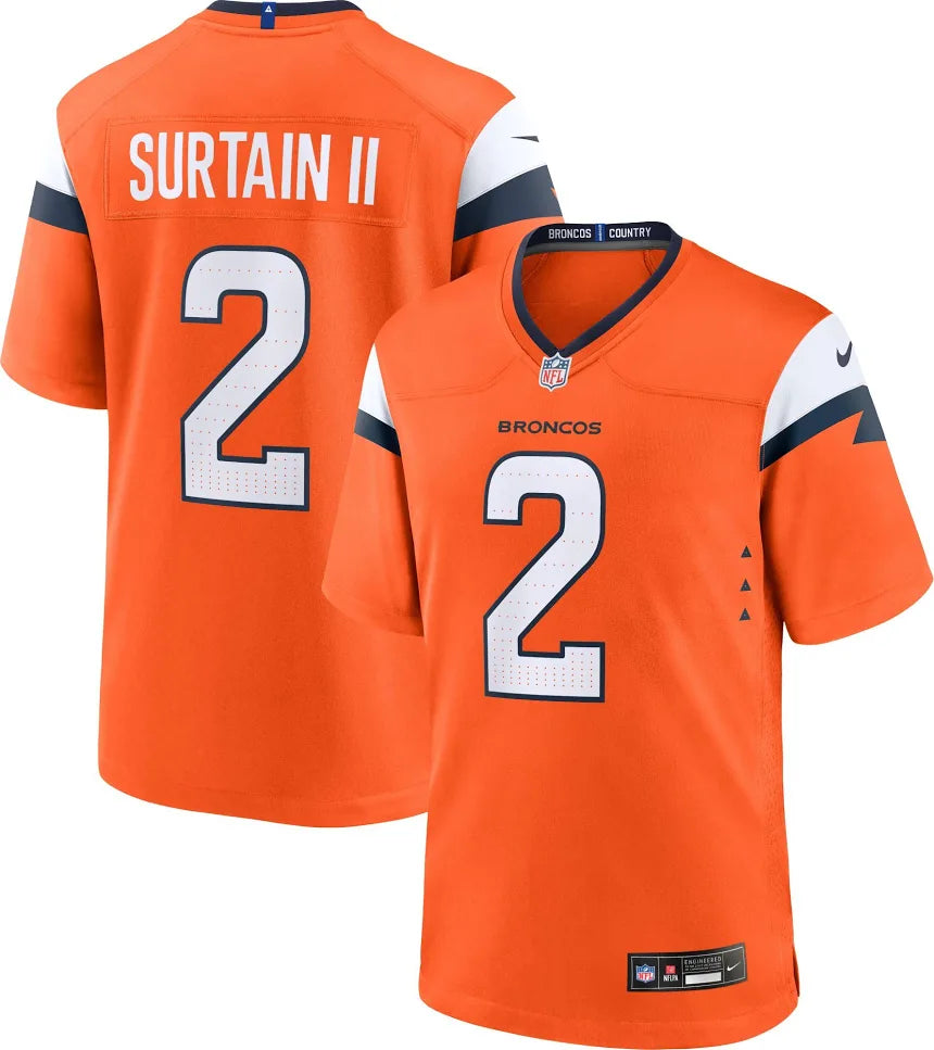 Broncos Surtain II Orange