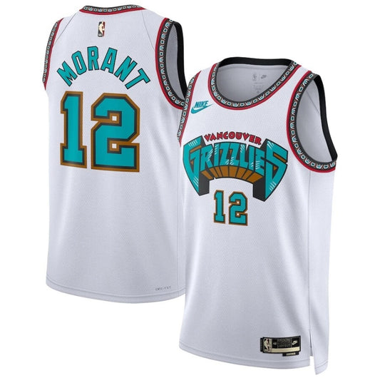 Grizzlies Morant WHT Large