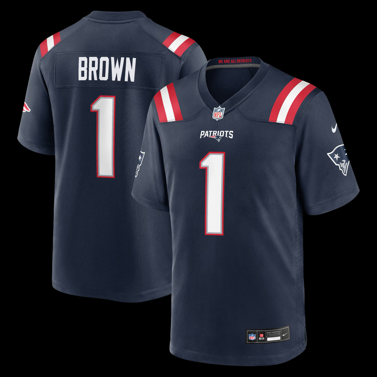 Patriots Brown Blue