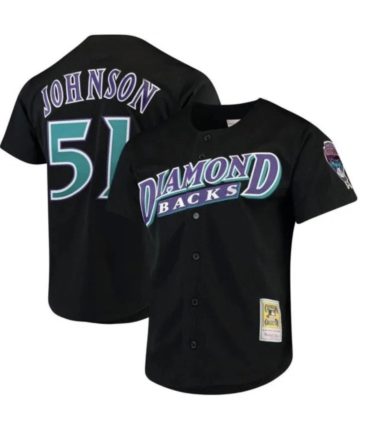 Diamondbacks Johnson BLK