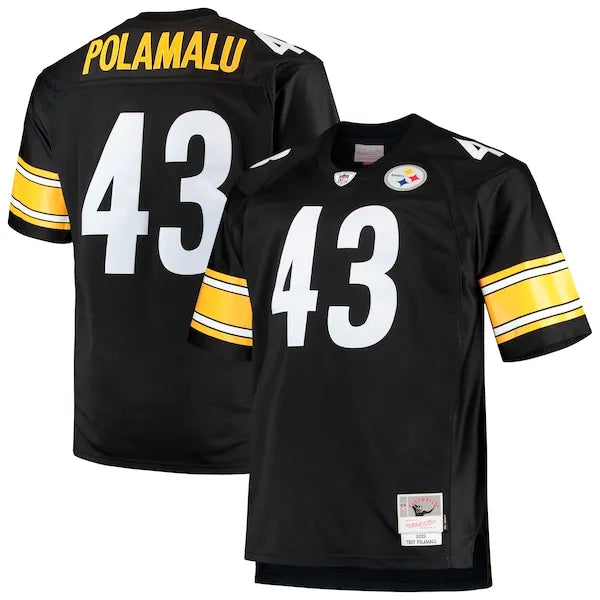 Steelers Polamalu BLK MnN