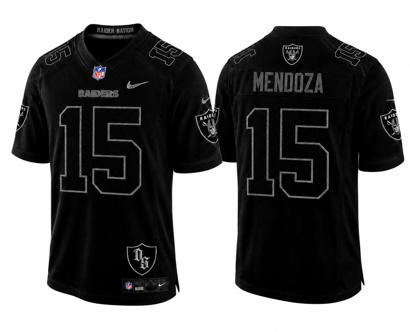 Raiders Mendoza DS Vapor BLK