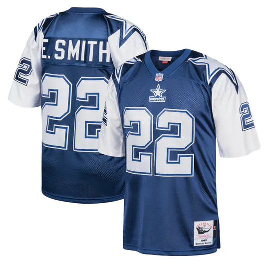 Cowboys E. Smith Blue Alternate