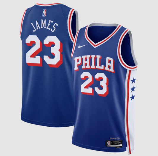 76ers James Blue