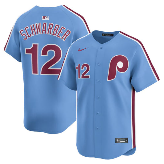 Phillies Schwarber Powder Blue