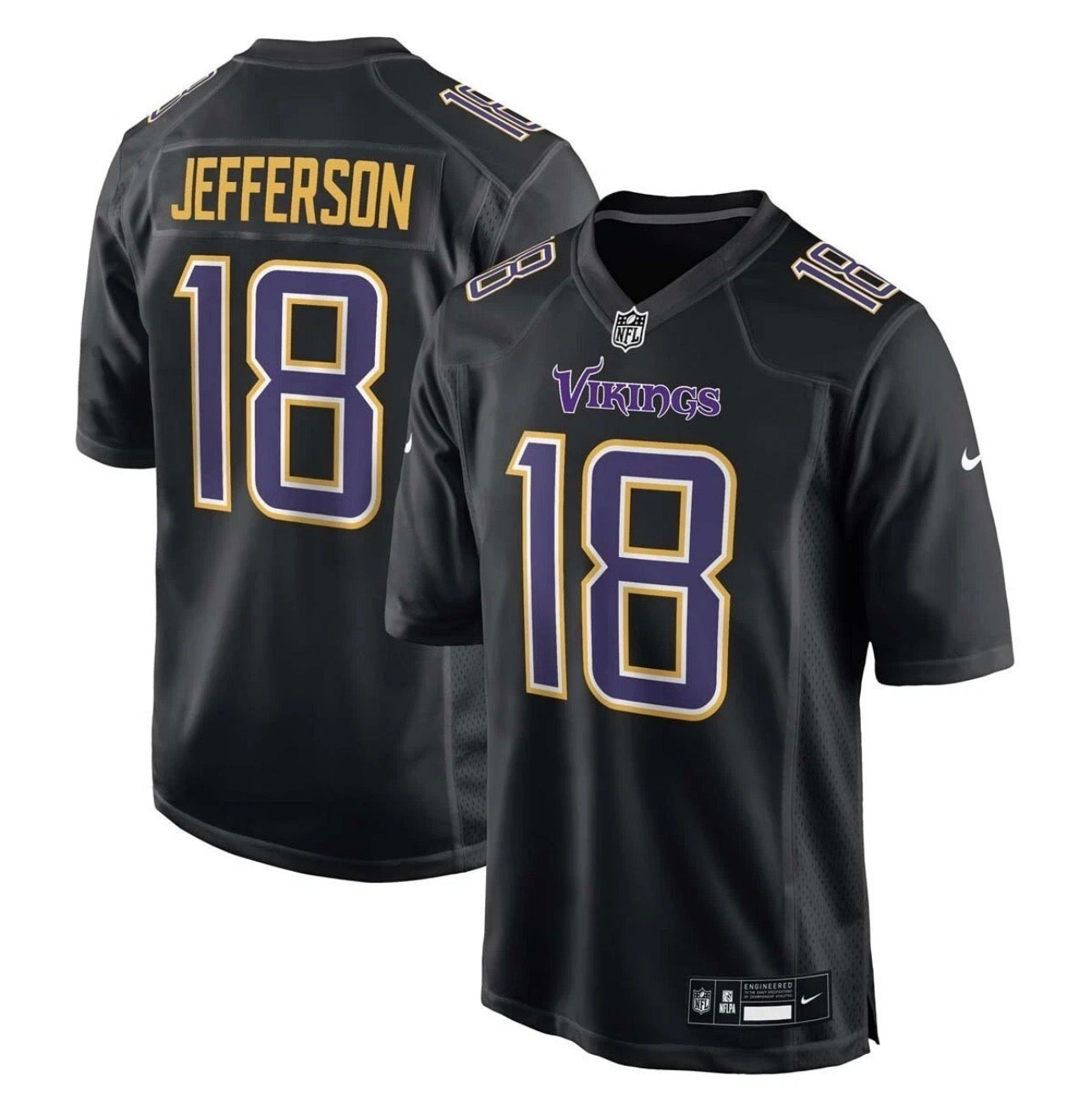 Vikings Jefferson Carbon BLK