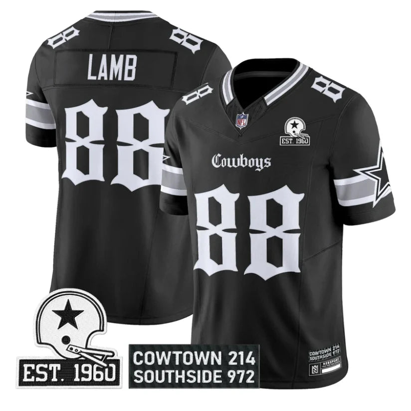 Cowboys Lamb Gothic BLK