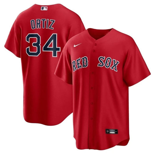 Red Sox Ortiz Red