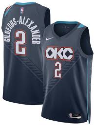 OKC Thunder SGA City Edition Blue