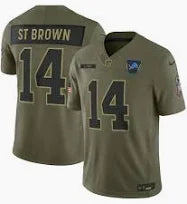 Lions St Brown STS Olive