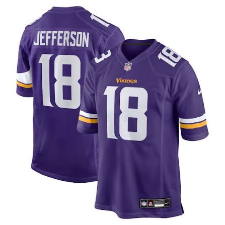 Vikings Jefferson Purple