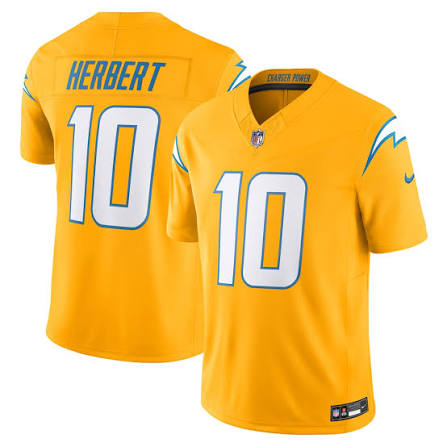 Chargers Herbert Yellow Alternate