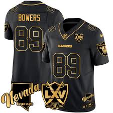 Raiders Bowers BLK and GLD