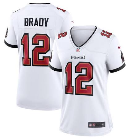 Buccaneers Brady WHT Womens