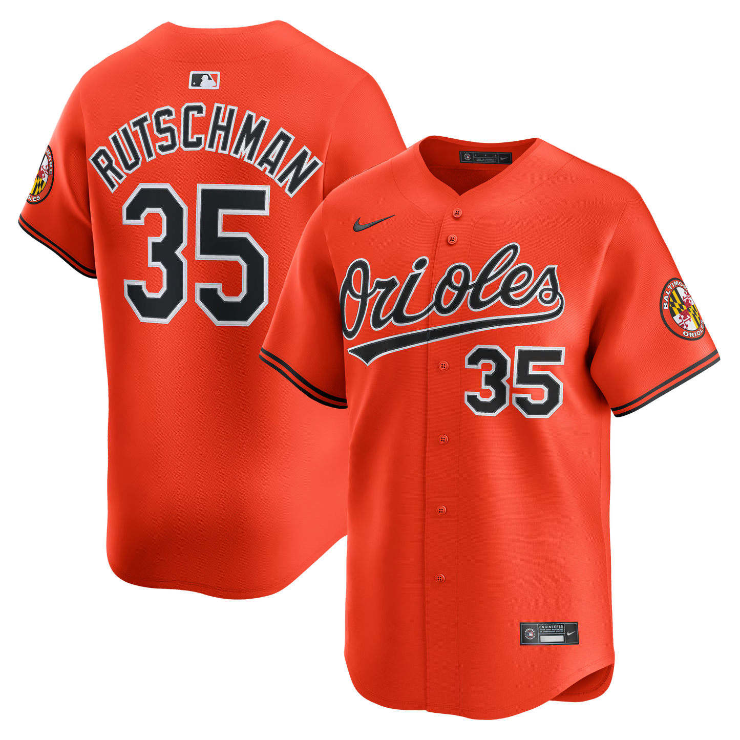 Orioles Rutschman Orange