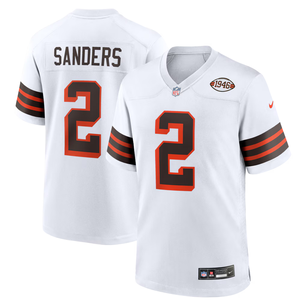 Browns Sanders WHT
